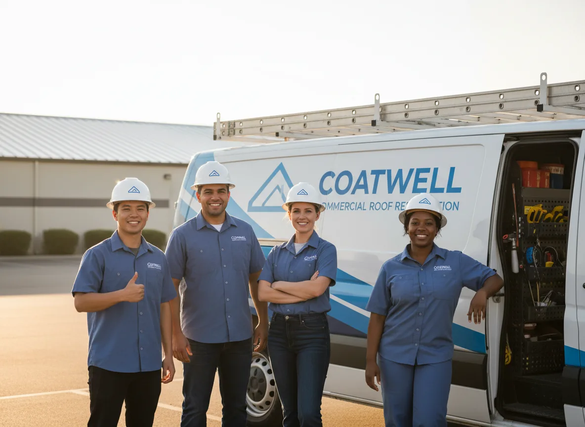 Commercial roof coating company in Phillips, ME
